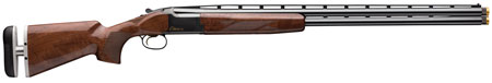 Browning 018179326 Citori CX Micro 12 Gauge 30" Barrel 3" 2rd, Blued Steel Barrels  &  Gold Accented Receiver, American Black Walnut Stock With Graco Butt Pad Plate For Adjustable LOP (Compact)