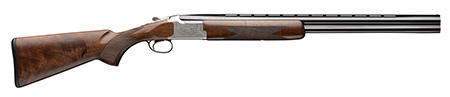 Browning 018347514 Citori Hunter Deluxe 16 Gauge 2.75" 2rd 26" Polished Blued Vent Rib Barrel, Silver Nitride Engraved Steel Receiver, Fixed Grade III/IV Satin Walnut Wood Stock