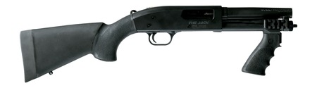 PTR JK12SBS-0120101 The Jack FS SBS 12 Gauge 3" 2+1 7.25" Black Cerakote Barrel  &  Receiver, Black Fixed w/AR Style Pistol Grip