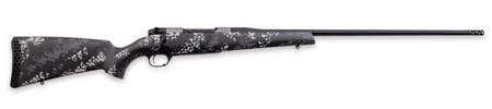 Weatherby MBT20N25RWR4B Mark V Backcountry 2.0 Ti 25 WBY RPM 4+1 22" +2" Graphite Black Cerakote Steel Fluted Threaded Barrel  &  Titanium Drilled  &  Tapped Receiver, Carbon Fiber w/Gray  &  White Sponge A