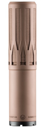 Dead Air NOMADTIOTFDE Nomad Ti OTB 300 RUM/7mm BC 1.76" Flat Dark Earth Titanium