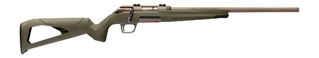 Winchester Repeating Arms 525240204 Xpert  22 WMR 9+1 18" Flat Dark Earth Cerakote Threaded Barrel, Flat Dark Earth Cerakote Steel Drilled  &  Tapped Receiver, OD Green Thumbhole Polymer Stock