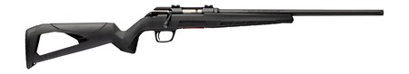 Winchester Repeating Arms 525241286 Xpert Shadow 17 WSM 8+1 18" Matte Black Steel Threaded Barrel  &  Drilled  &  Tapped Receiver, Picatinny Rail Forend, Black Skeletonized Polymer Stock