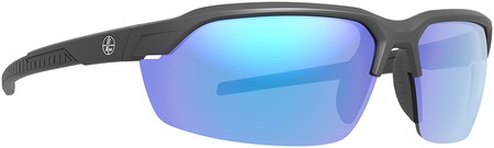 LEU 186754 TRACER     MATTE BLACK     BLUE MIRROR