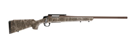 CVA CR3983MOBL Cascade XT 308 Win 4+1 22" Midnight Bronze Cerakote Fluted Threaded Steel Barrel  &  Receiver w/Picatinny Rail, Mossy Oak Bottomland Adjustable Synthetic Stock, Right Hand