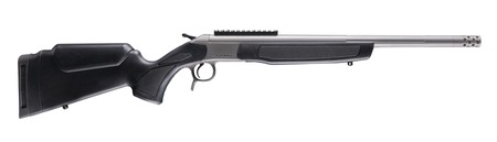 CVA CR4446S Cascade Takedown 300 Blackout 1rd 20" Matte Stainless Steel Threaded Barrel  &  Receiver w/Picatinny Rail, Black Synthetic Stock