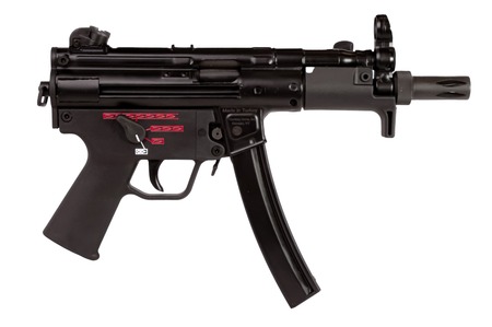 Century Arms HG6035NN AP5 Navy 9mm Luger 30+1 5.80" Manganese Phosphate Threaded Barrel, Black Lacquer Over Manganese Phosphate Steel Stamped Receiver, Picatinny Rear Cap, Black Navy Style Grip
