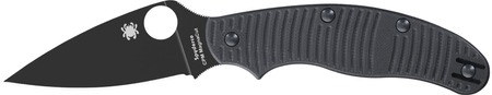SPY C94GMCBKP      UK PENKNIFE SALT BLACK