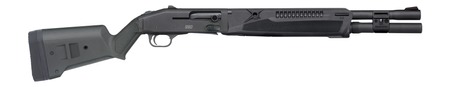 Mossberg 83009 990 Magpul SPX 12 Gauge Semi-Auto 3" 7+1 18.50" Matte Black Integrated Heat Shield Barrel  &  Drilled  &  Tapped Receiver, Black Magpul SGA Synthetic Stock, M-LOK Forend