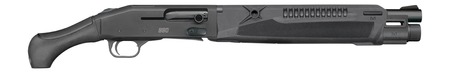 Mossberg 83010 990 Aftershock SPX Semi-Auto 3" 5+1 14.75" Black Cerakote Integrated Heat Shield Barrel  &  Drilled  &  Tapped Receiver, Black Polymer Grip