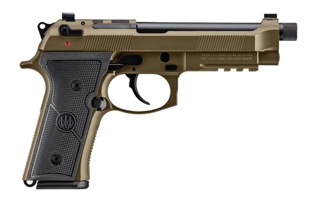 Beretta USA JS92M9A4GBRZ18 M9A4 Overlanding Full Size Frame 9mm Luger 18+1 5.10" Black Threaded Barrel, Nomad Bronze Cerakote Steel Optic Ready/Serrated Slide, Nomad Bronze Cerakote Aluminum Frame w/B