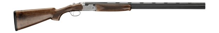 Beretta USA J686F41028 686 Silver Pigeon I 410 Gauge 2 28" Blued Steelium Vent Rib Barrel, Engraved Silver Receiver, Fixed Walnut Stock