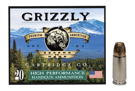 GRIZZLY GC9M+P9    9MM+P     147GR JHP       20/10