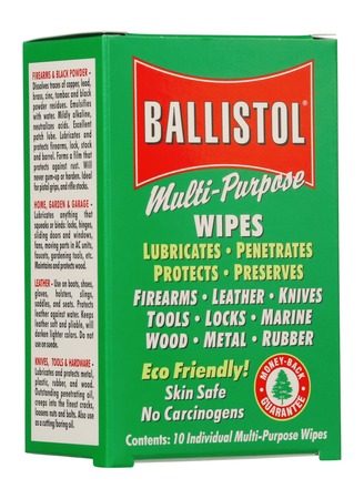 BALLISTOL 120106 MULTI-PURPOSE OIL WIPES