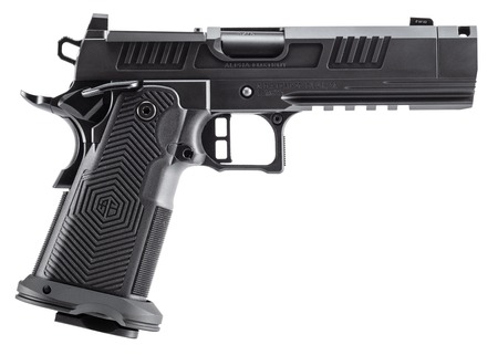 Alpha Foxtrot AA39X4CIG-XDBK13 AF1911 Romulus 45 ACP 13+1 4.25" Black DLC Stainless Steel Threaded Compensated Barrel, Optic Ready/Serrated Slide  &  Frame w/Beavertail  &  Picatinny Rail, RMR/RMSc Footpr