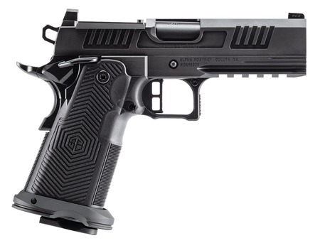 Alpha Foxtrot AA39X4CID-XDBK13 AF1911 Romulus 45 ACP 13+1 4.25" Black DLC Stainless Steel Bull Barrel, Optic Ready/Serrated Slide  &  Frame w/Beavertail  &  Picatinny Rail, RMR/RMSc Footprint
