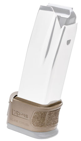 Springfield Armory XDG5007FDE Mag Sleeve  made of Polymer with Flat Dark Earth Finish  &  1 Piece Design for 45 ACP Springfield XD Mod.2 Magazines