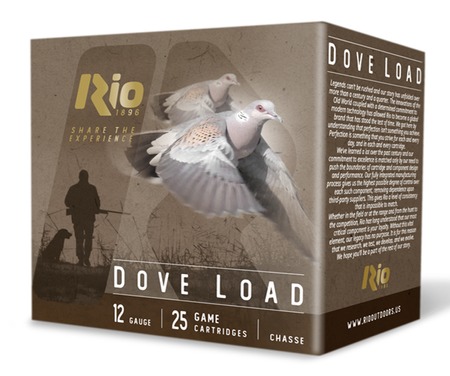RIO RDL2875    DOVE LOAD 12G  2-3/4  7-1/2   25/10