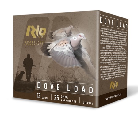 RIO RDL3275    DOVE LOAD 12G  2-3/4  7-1/2   25/10