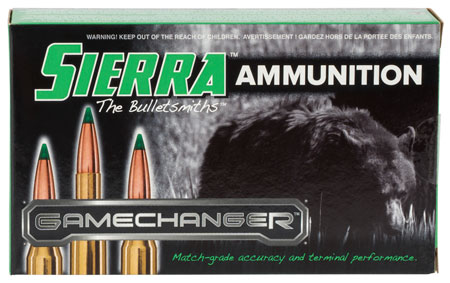 Sierra A466906 GameChanger  30-06Springfield 165gr Sierra Tipped GameKing 20 Per Box/10 Case