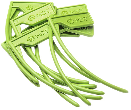 Mdt Sporting Goods Inc 104544GRN Chamber Flag  For 22 Cal and Up Black Green 10 Pack