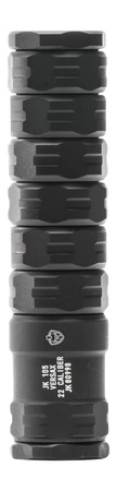 Jk Armament JK105RFX22K RFX  22Cal 1.05" Black Aluminum/Stainless Steel