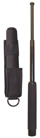 PSP NS16F Expandable  16" Steel Black Rubber Handle Includes Sheath