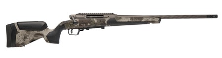 Savage Arms 32811 Impulse Core Hunter Pro Full Size 243 Win 3+1 20" Heavy Sporter Threaded Barrel, Carbon Steel Drilled  &  Tapped Receiver, Savage Woodland Camo AccuStock w/AccuFit V2 Synthetic Stock
