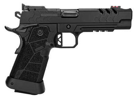 Kimber Mfg, Inc 3500078 2K11  Full Size 9mm Luger 20+1 5" Black DLC Stainless Steel Compensated Barrel  &  Lightening Cut/Optic Ready/Serrated Slide, Black Stainless Steel Frame w/Beavertail  &  Picatinny