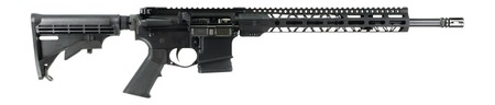 Faxon Firearms FXSPT55616HBAR13 Sport  5.56 NATO 10+1 16" Black Nitride HBAR Threaded Barrel, Black Aluminum Receiver w/Picatinny Rail, M-LOK Handguard, M4 Style Black Polymer Stock, Black Polymer Gri