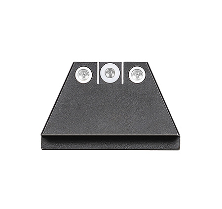 Night Fision GLK004003WGW Suppressor Height Sights For Glock  Green Tritium White Outline Front Sight-Green Tritium White Outline Rear Sight Glock 17/17L/19
