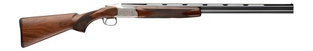 Browning 018346913 Citori 825 Field Full Size 410 Gauge Break Open 3" 2rd 28" Gloss Blued Over/Under Vent Rib Barrel, Silver Nitride Engraved Steel Receiver, Fixed Grade II/III American Walnut Stock