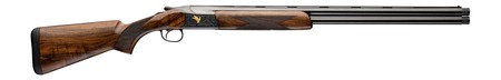 Browning 0184163005 Citori 825 Gran Field 12 Gauge Break Open 3" 2rd 26" Polished Blued Over/Under Vent Rib Barrel, Engraved Polished Blue w/Gold Steel Receiver, Fixed Turkish Walnut Stock, Right Hand