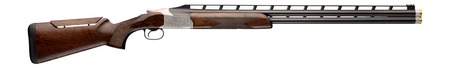 Browning 0184213002 Citori 825 Plus Sporting 12 Gauge Break Open 3" 2rd 32" Matte Blued Over/Under Vent Rib Barrel, Engraved Silver Nitride Steel Receiver, Adj Comb Gloss American Walnut Stock, Right