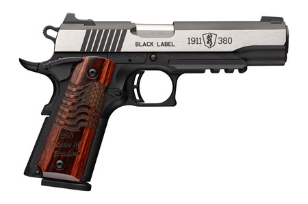 Browning 051124492 1911 Black Label Medallion Pro 250 Full Size Frame 380 ACP 8+1 4.25"