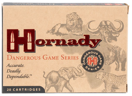 Hornady 8242 Dangerous Game  450-400NitroExpress 400gr Dangerous Game Solid 20 Per Box/6 Case