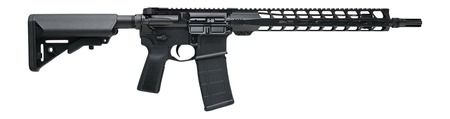 Lantac Usa 01-FA-223-RECON LA-SF15 Recon 223 Wylde 30+1 14.50" Black Nitride Threaded Barrel, Black Hardcoat Anodize Aluminum Receiver w/Picatinny Rail, M-LOK Handguard, B5 SOPMOD Black Polymer Stock,