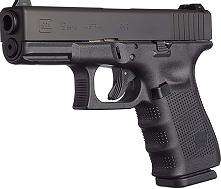 Glock UR195M5 G19M Gen 5 Rebuilt 9mm Luger 4.02" 15+1 Black nDLC Steel Slide Black Polymer Interchangeable Backstrap Grip with Extended Slide Release  &  Ameriglo Agent Nights Sights
