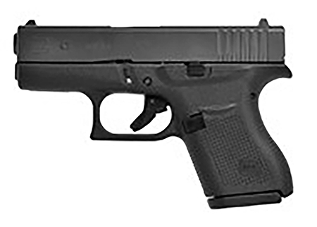 Glock PR43509 G43 Rebuilt 9mm Luger 3.41" 6+1 Black Polymer Frame  &  Grip with Black nDLC Steel Slide