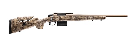 CVA CR4056 Cascade Varmint Hunter 6mm Creedmoor 10+1 20" Flat Dark Earth Cerakote Threaded Barrel  &  Receiver w/Picatinny Rail, Krytek Highlander Adj Comb  &  LOP Synthetic Stock