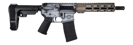 Shark Coast Tactical SCC07534WHOG-P Warthog 5.56 NATO 30+1 10.50" Black Nitride Threaded Barrel, Aluminum Receiver w/Picatinny Rail, M-LOK Handguard, Polymer SB Tactical SBA3 Brace, Magpul MOE Grip, R