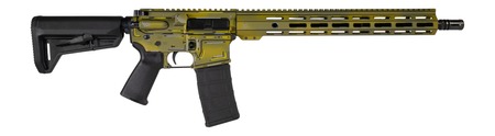 Shark Coast Tactical SCC101921BAZJ Bazooka Joe 5.56 NATO 30+1 16" Black Melonite Threaded Barrel, Aluminum Receiver w/Picatinny Rail, M-LOK Handguard, Magpul MOE SL Black Polymer Stock, Magpul MOE Gri