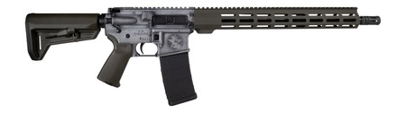 Shark Coast Tactical 300-194-1000-04 Bomber 5.56 NATO 30+1 16" Black Melonite Threaded Barrel, Aluminum Receiver w/Picatinny Rail, M-LOK Handguard, Magpul MOE SL Black Polymer Stock, Magpul MOE Grip,