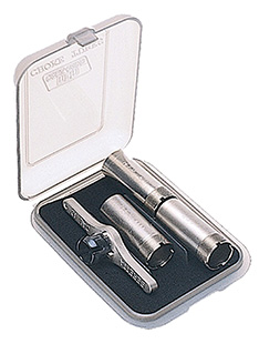 MTM Case-Gard CT341 Choke Tube Case  3 Chokes Polypropylene Clear Smoke