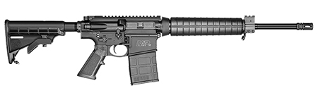 Smith  &  Wesson 11532 M & P10 Sport OR 308 Win / 7.62x51mm NATO 16" Black Armornite Barrel 20+1, Black Receiver, Black 6 Position Telescopic Stock, Polymer Grip, Manual Ambidextrous Safety On Lower