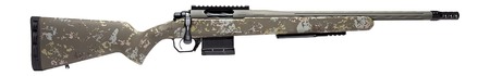 Horizon Firearms HRF-VA2-22CM-18R Vandal 2 22 Creedmoor 18" Mil-Spec OD Green Skip Dash Fluted/Threaded Barrel, Mil-Spec OD Green Receiver w/Picatinny Rail, Arca Rail Forend, Timberline Iota BKS Stock