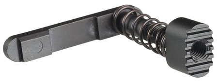 Strike Industries ARSMCBLK Magazine Catch  made of Steel with 6061-T6 Aluminum Release Button  &  Black Finish for AR-Platform