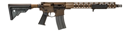 Griffin Armament MK1RECCEFDE-W MK1 RECCE 223 Wylde 16" Black Nitride Threaded Barrel, Terra Brown Anodized Aluminum Receiver w/Picatinny Rail, M-LOK Handguard, Griffin Extreme Condition Black Polymer