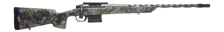 Horizon Firearms HFR-VNX-22CM-18L-P Vandal X 22 Creedmoor 18" Titanium Cerakote Spiral Fluted Threaded Barrel, Titanium Cerakote Receiver w/Picatinny Rail, Sagebrush Iota EKO X Carbon Fiber Stock, Rig