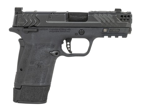 Smith  &  Wesson 14411 Performance Center Equalizer Micro-Compact Frame 9mm Luger 15+1 3.68" Black Armornite Stainless Steel Barrel  &  Optic Ready/Ported/Serrated Slide, Black Polymer Frame w/Picatinny R